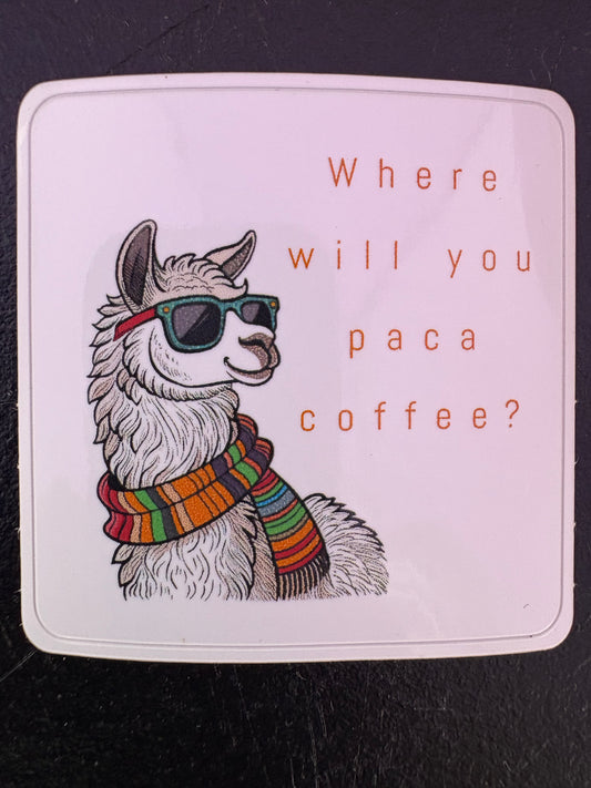 Sticker-Cool Alpaca